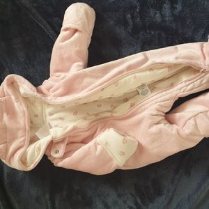 Blush Pink NB Winter Pram